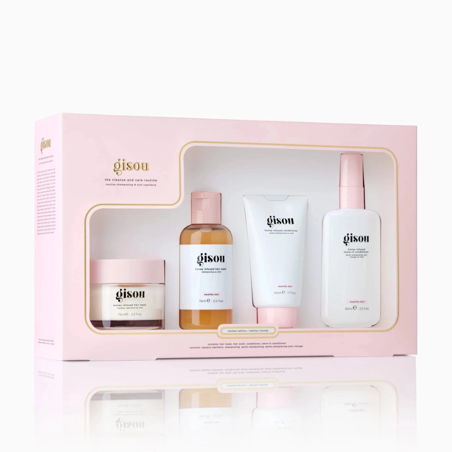 Gisou Hydrating Cleanse & Care Set