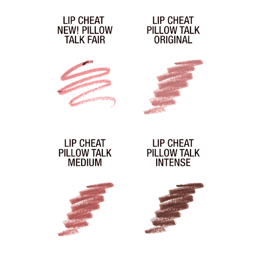 Charlotte Tilburt Lip Cheat Pillow Talk Medium Lip Kit MINI SET