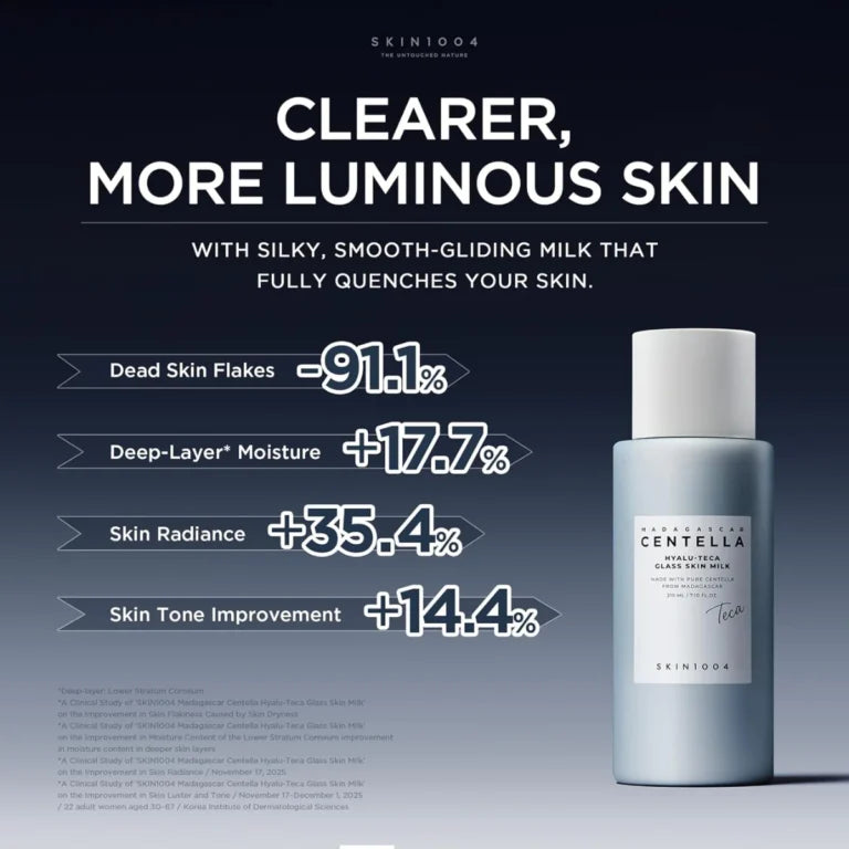 SKIN1004 Madagascar Centella Hyalu-Teca Glass Skin Milk