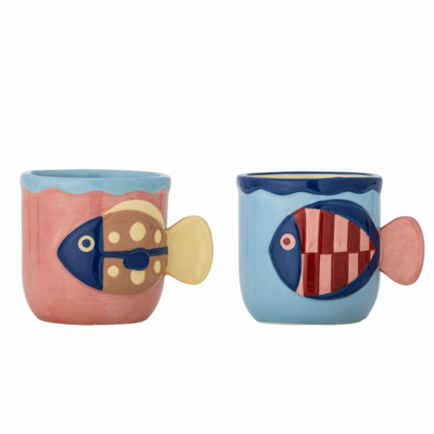 Bloomingville Willy Cup Multi Set Of 2  Stoneware