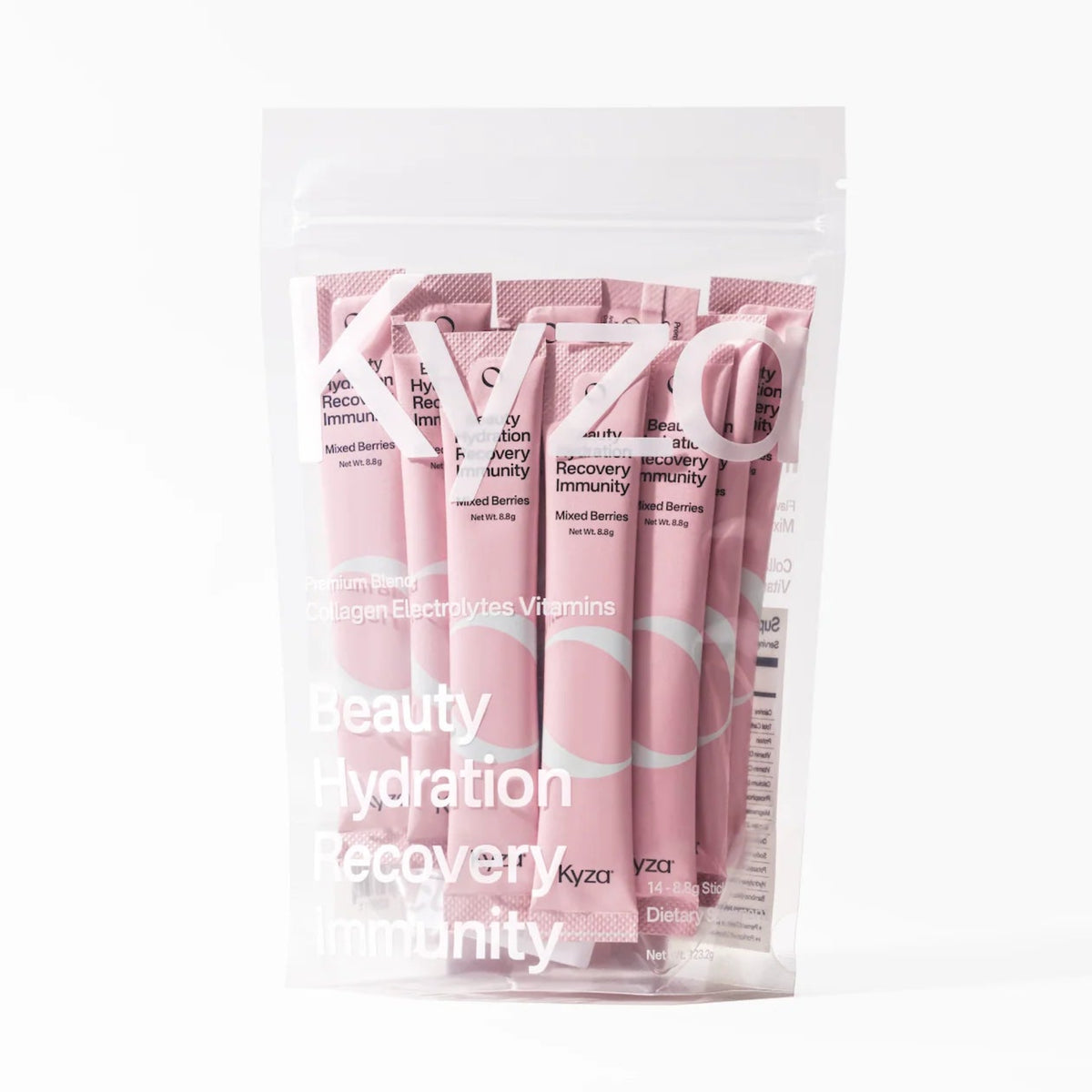 Kyza Drink Collagen Electrolytes Vitamins Mixed Berries