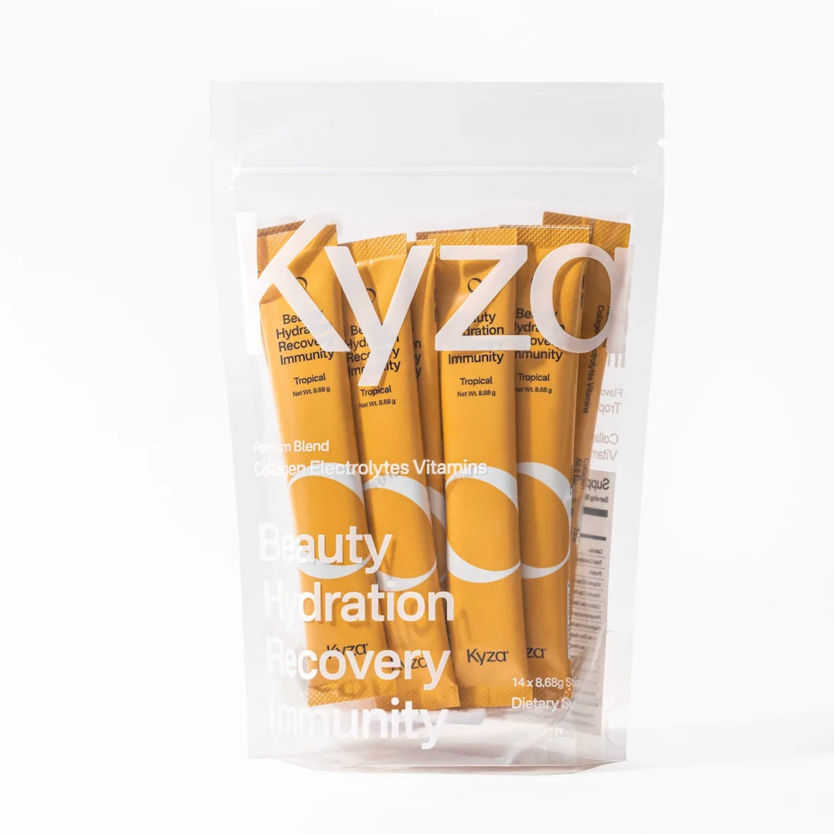Kyza Drink Collagen Electrolytes Vitamins Tropical