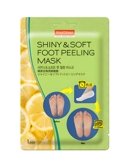 PUREDERM Shiny & Soft Foot Peeling Mask