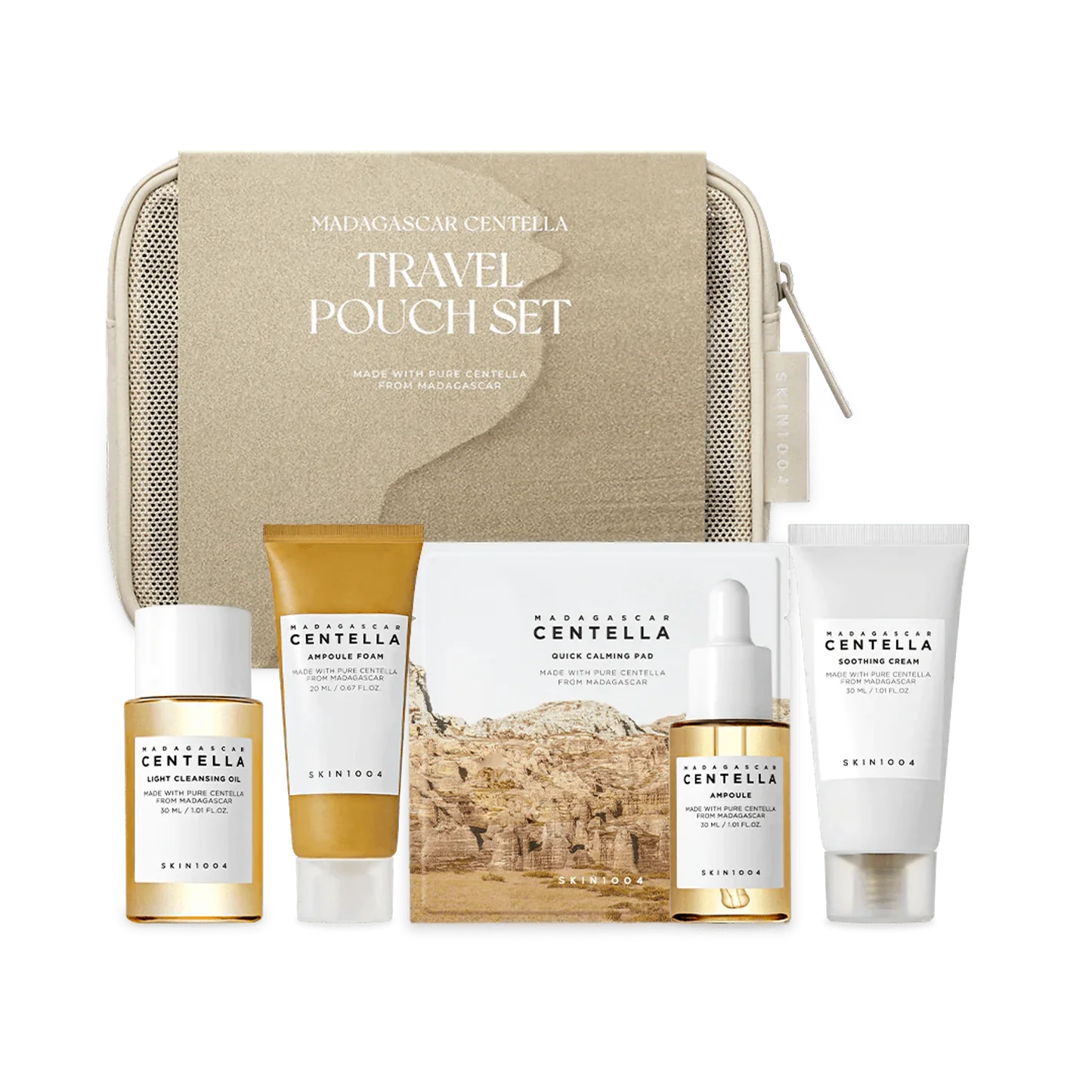 SKIN1004 Madagascar Centella Travel Pouch Set