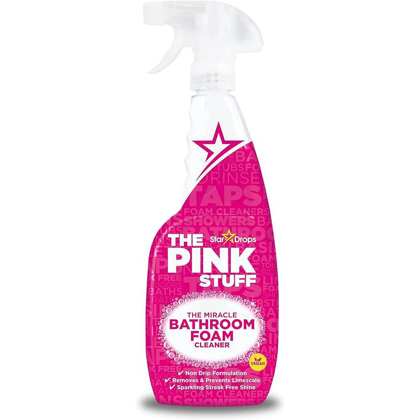 The Pink Stuff The Miracle Bathroom Foam Cleaner