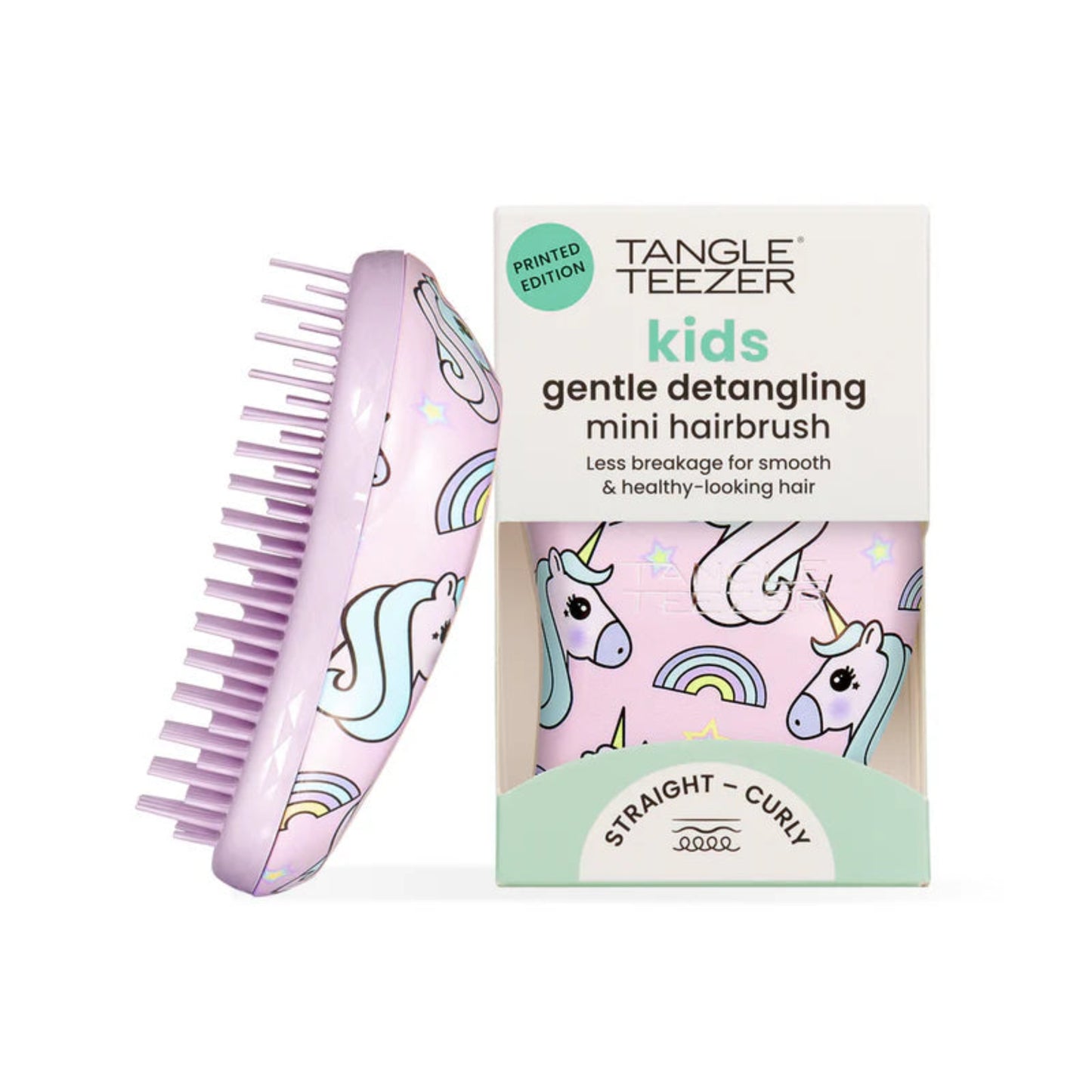 Tangle Teezer Kids Gentle Detangling Mini Hair Brush Printed Edition