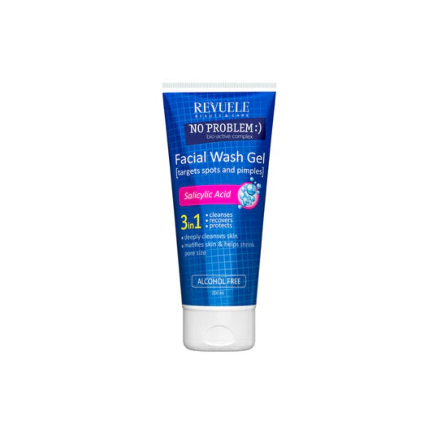 Revuele No Problem Salicylic Acid Facial Wash Gel for Spots & Pimples