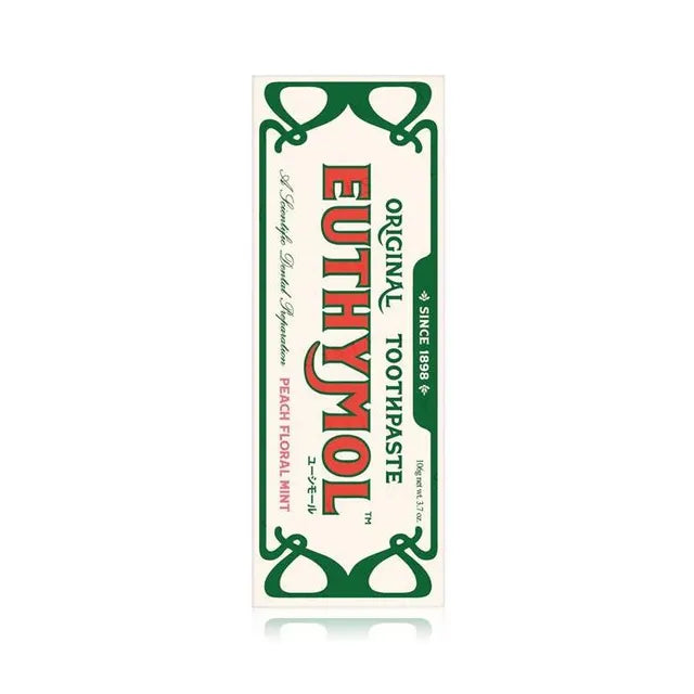 Ginza Stefany Tokyo EUTHYMOL Peach Floral Mint Toothpaste