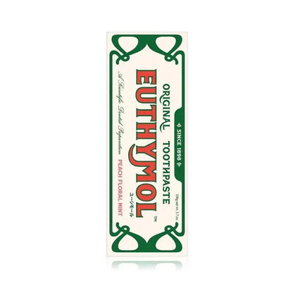 Ginza Stefany Tokyo EUTHYMOL Peach Floral Mint Toothpaste