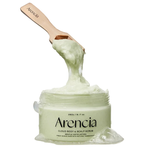 Arencia Fresh Cloud Body Scrub Geranium & Primrose