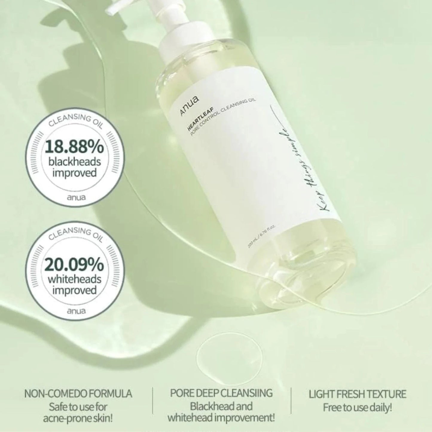 Anua Heartleaf Pore Control Cleansing Oil