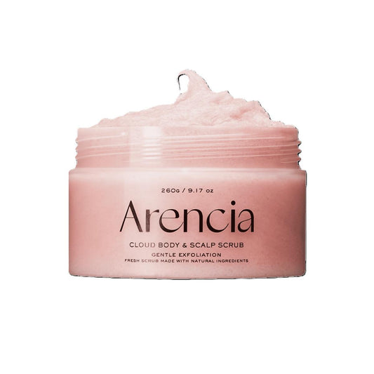 Arencia Fresh Cloud Body & Scalp Scrub Lavender & Pear