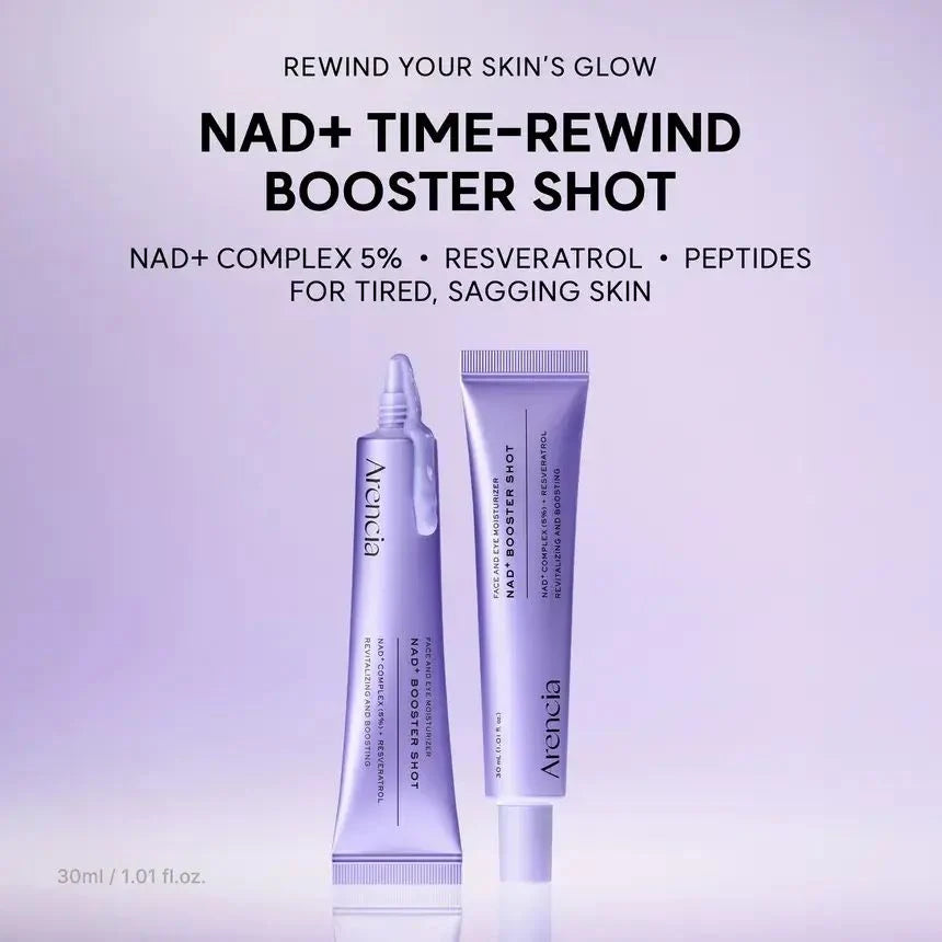 Arencia NAD+ Booster Shot Face and Eye Moisturizer