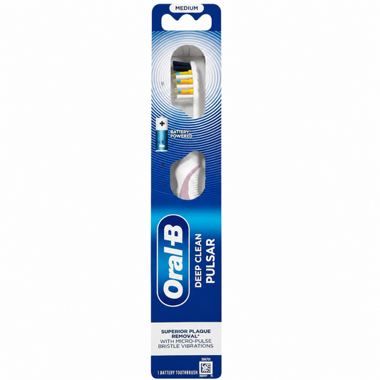 Oral-B Deep Clean Pulsar Battery Toothbrush Medium