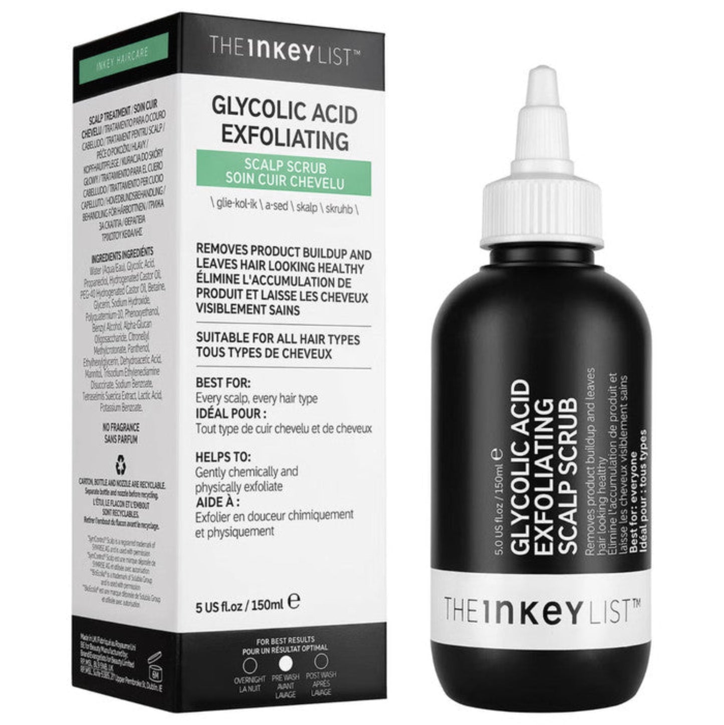 The Inkey List Glycolic Acid Exfoliating Scalp Scrub