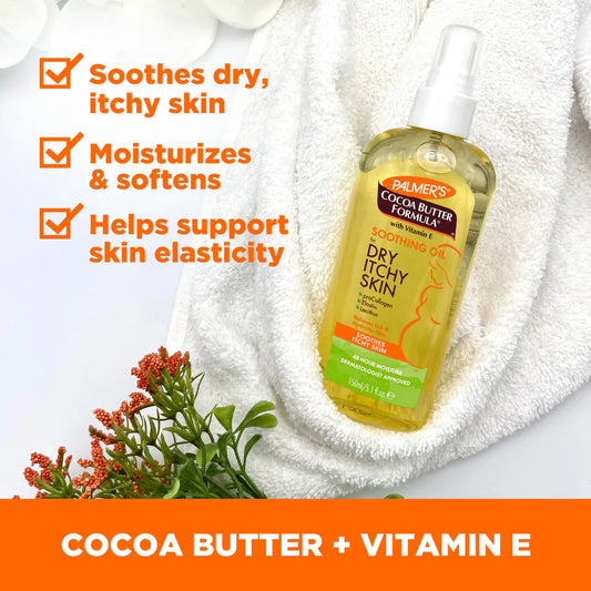 Palmer’s Cocoa Butter Formula Soothing Oil for Dry, Itchy Skin