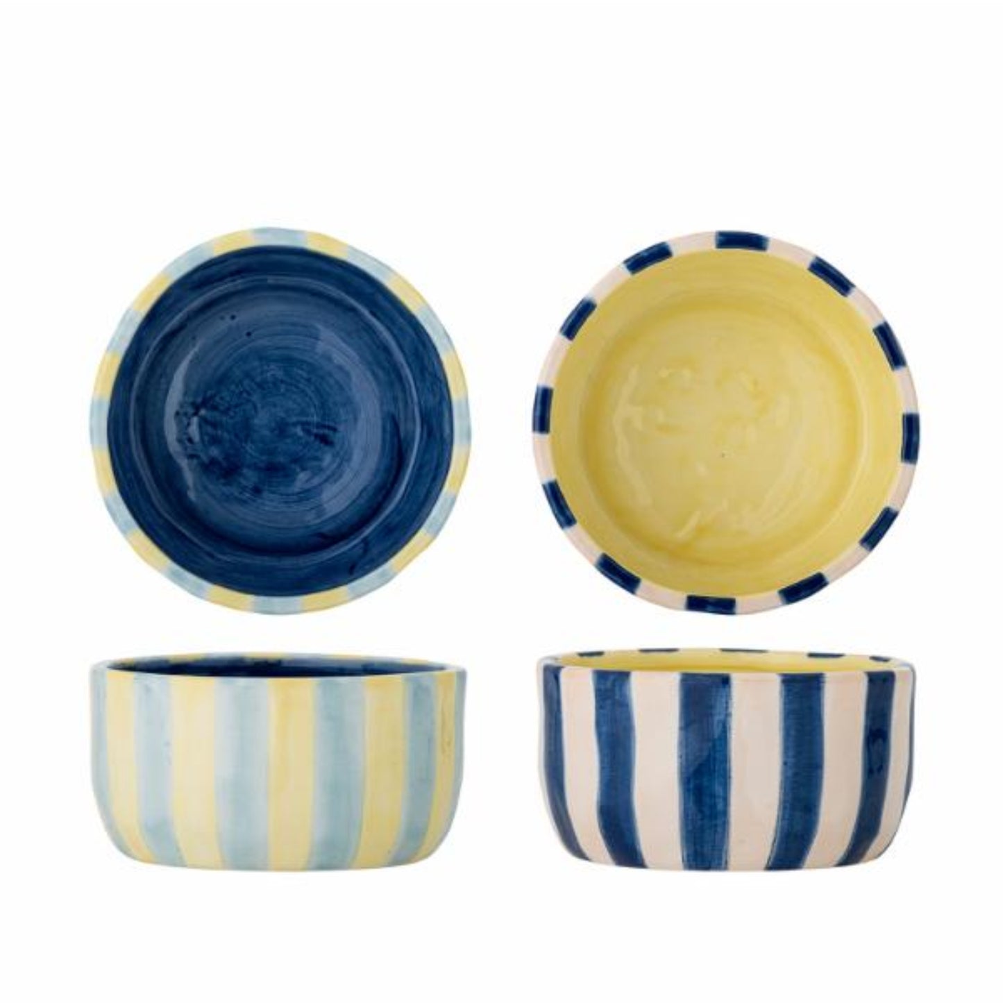 Bloomingville Phoenix Bowl Multi Stoneware Set Of 2