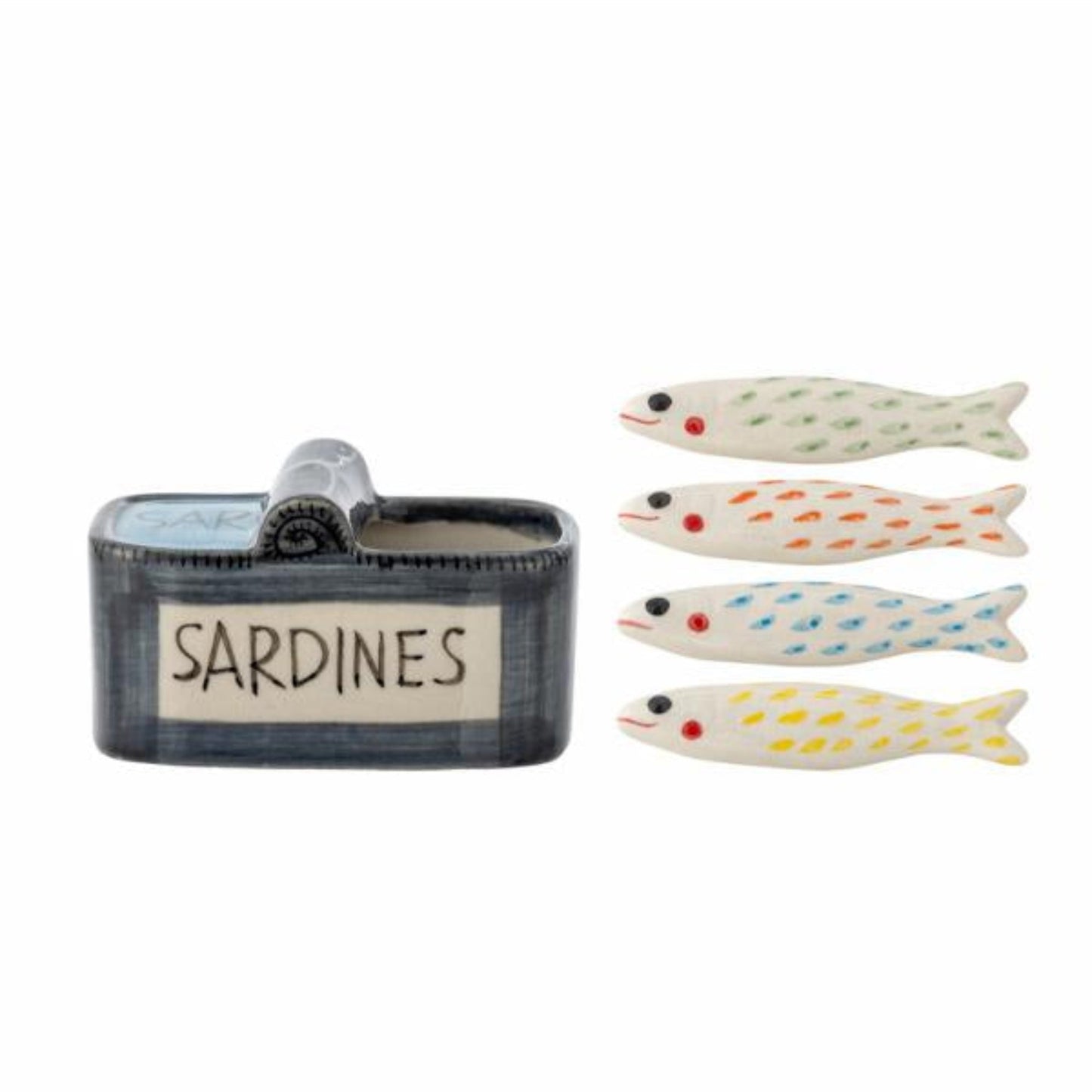 Bloomingville Creative Collection – Caiam Chopstick Holder Multi Stoneware