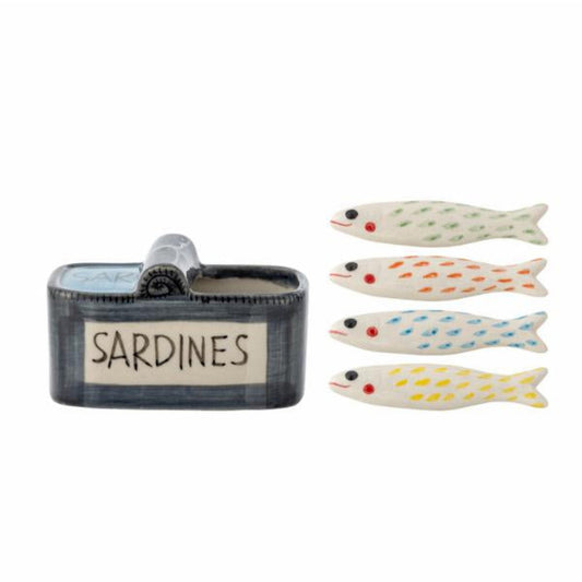 Bloomingville Creative Collection – Caiam Chopstick Holder Multi Stoneware