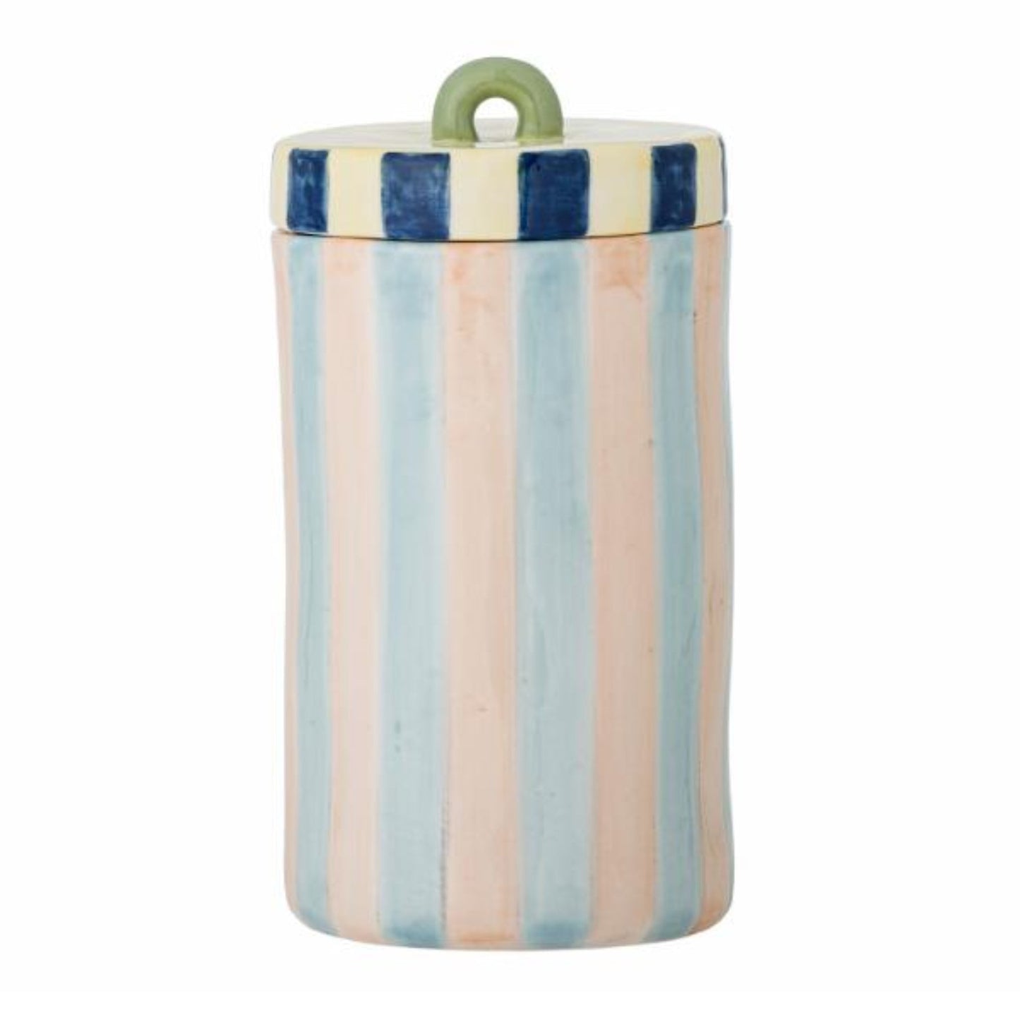 Bloomingville Phoenix Jar with Lid Multi Stoneware