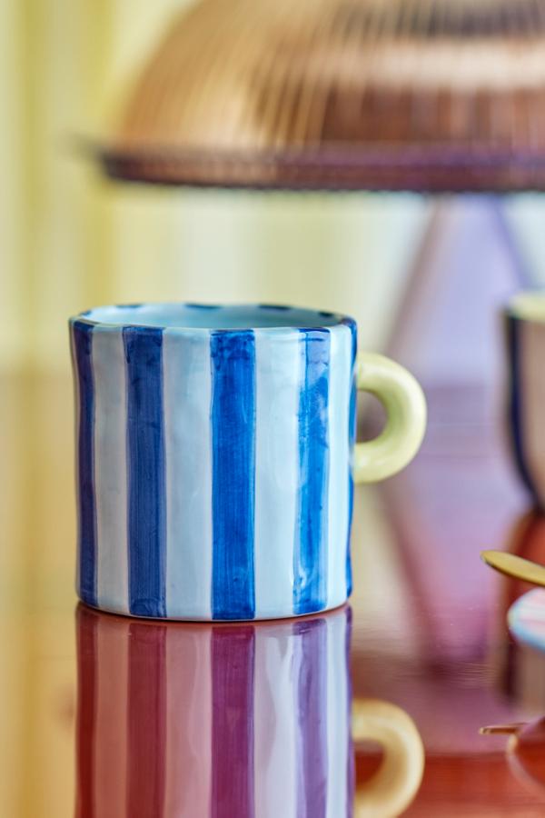 Bloomingville Phoenix Cup Multi Stoneware Set Of 2