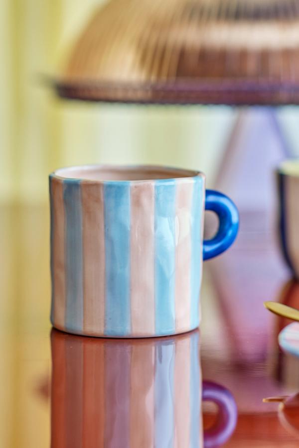 Bloomingville Phoenix Cup Multi Stoneware Set Of 2