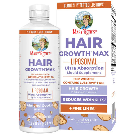 Mary Ruth's Hair Growth Max Lipsomal Almond Cookie