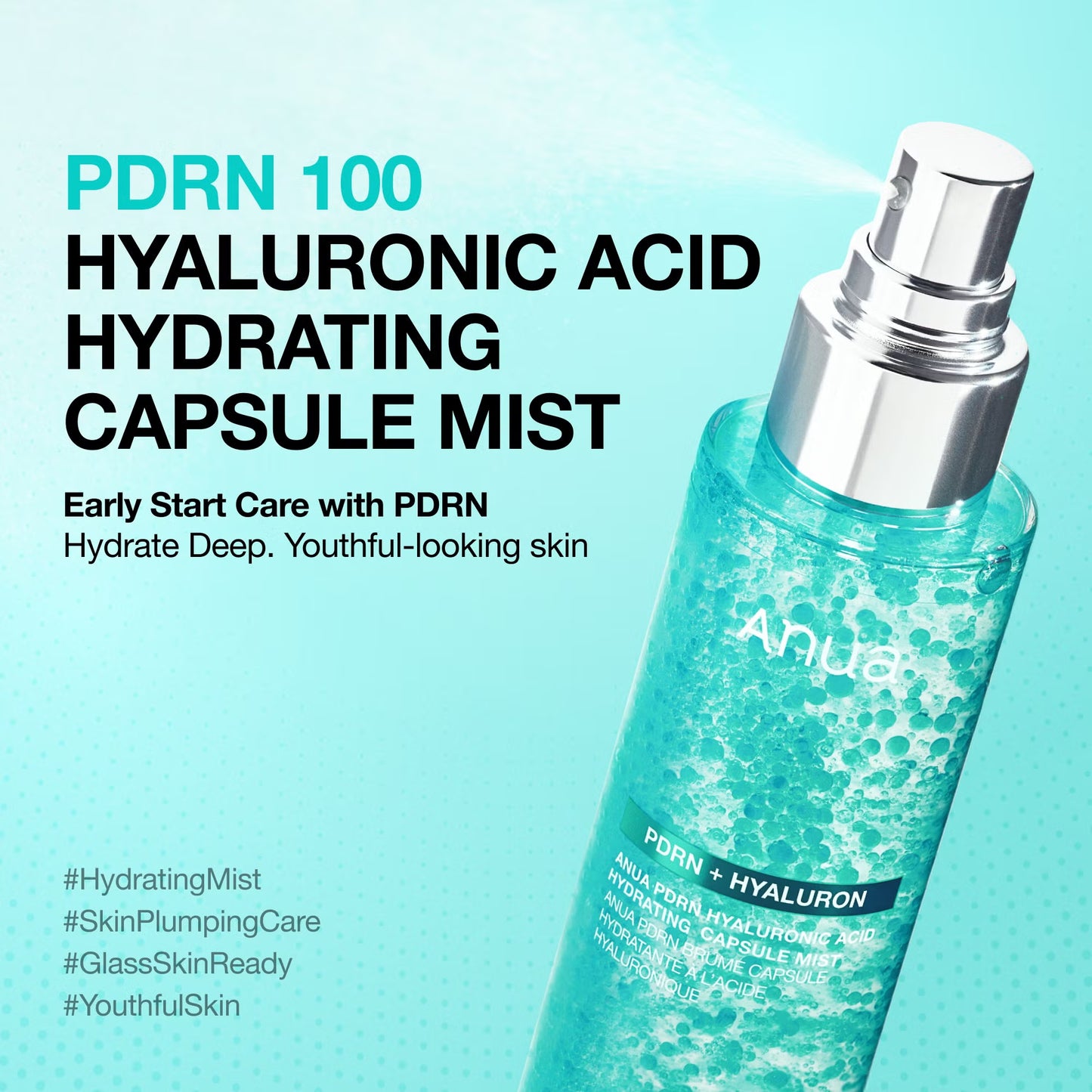 ANUA PDRN Hyaluronic Acid Hydrating Capsule Mist