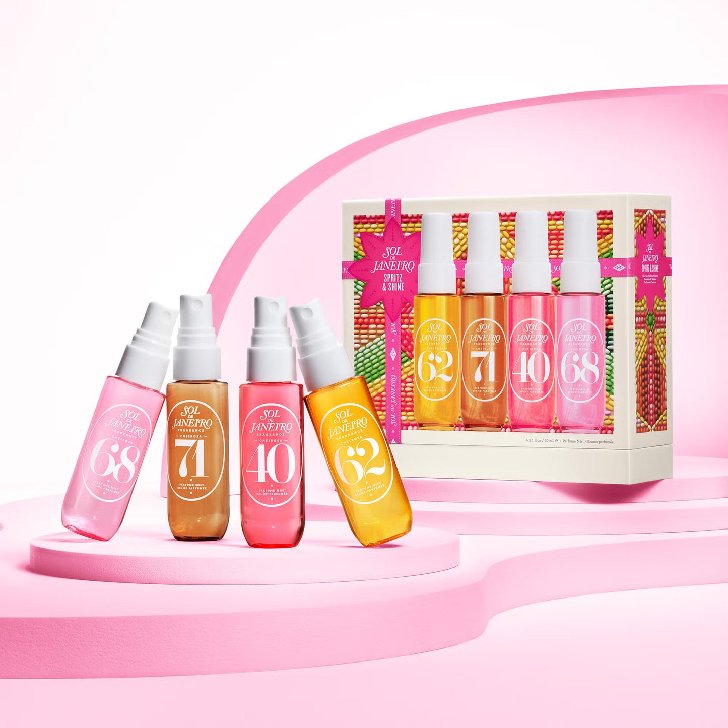 Sol de Janeiro Spritz & Shine Cheirosa Perfume Mist Set