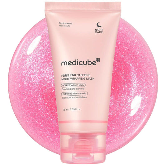 Medicube PDRN Pink Caffeine Overnight Wrapping Mask