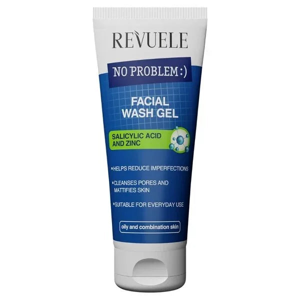 Revuele No Problem Facial Wash Gel With Salicylic Acid and Zinc