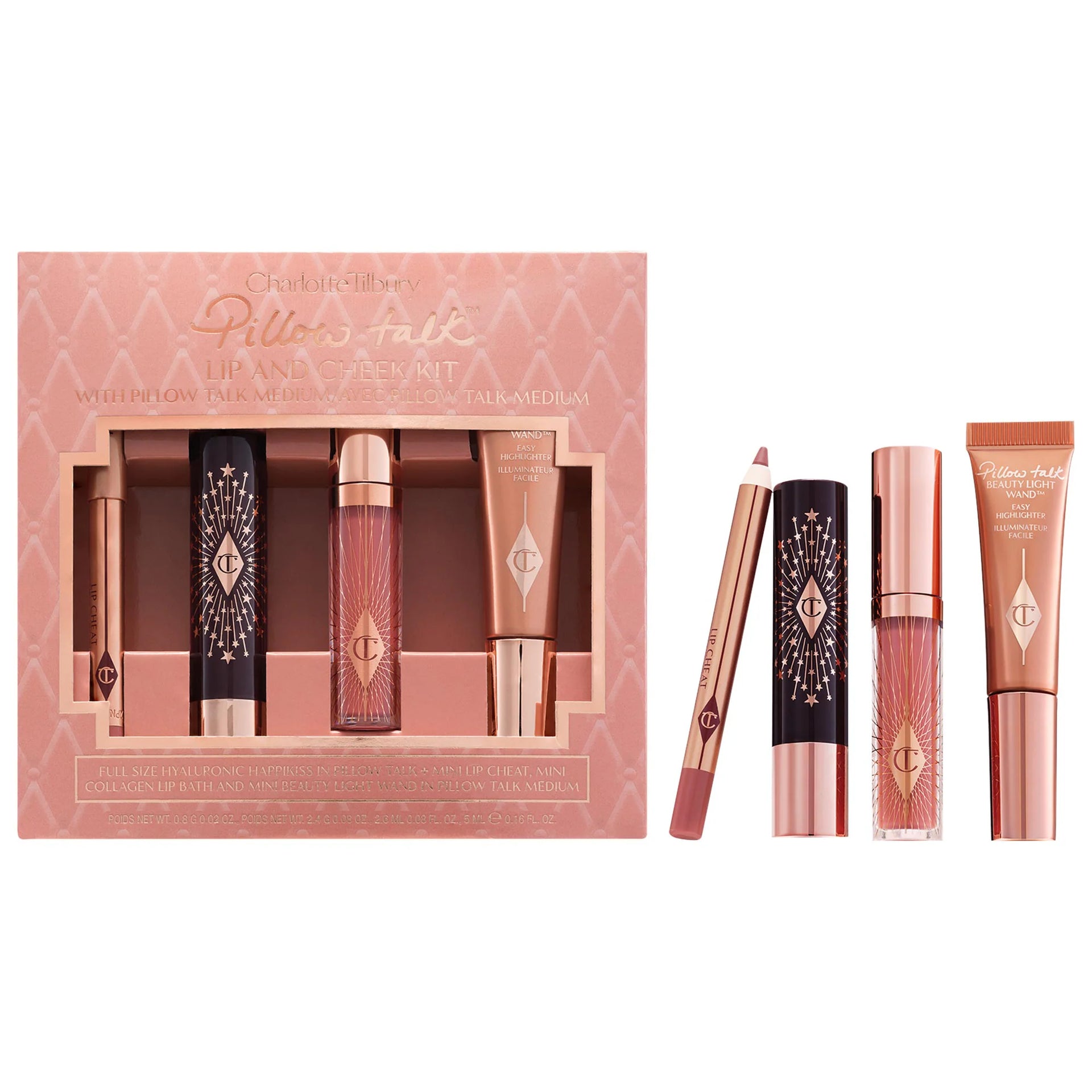 口紅 Charlotte Tilbury Pillow talk kit Charlotte Tilbury Pillow Talk Lip Kit Contouring Lipstick
