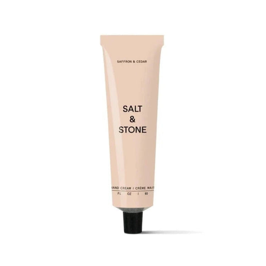 Salt & Stone hand cream saffron and cedar