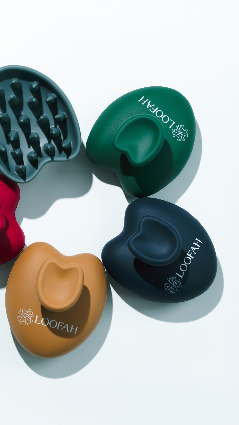 Loofah Silicone Set Collection مجموعة فرش تنظيف سيلكون