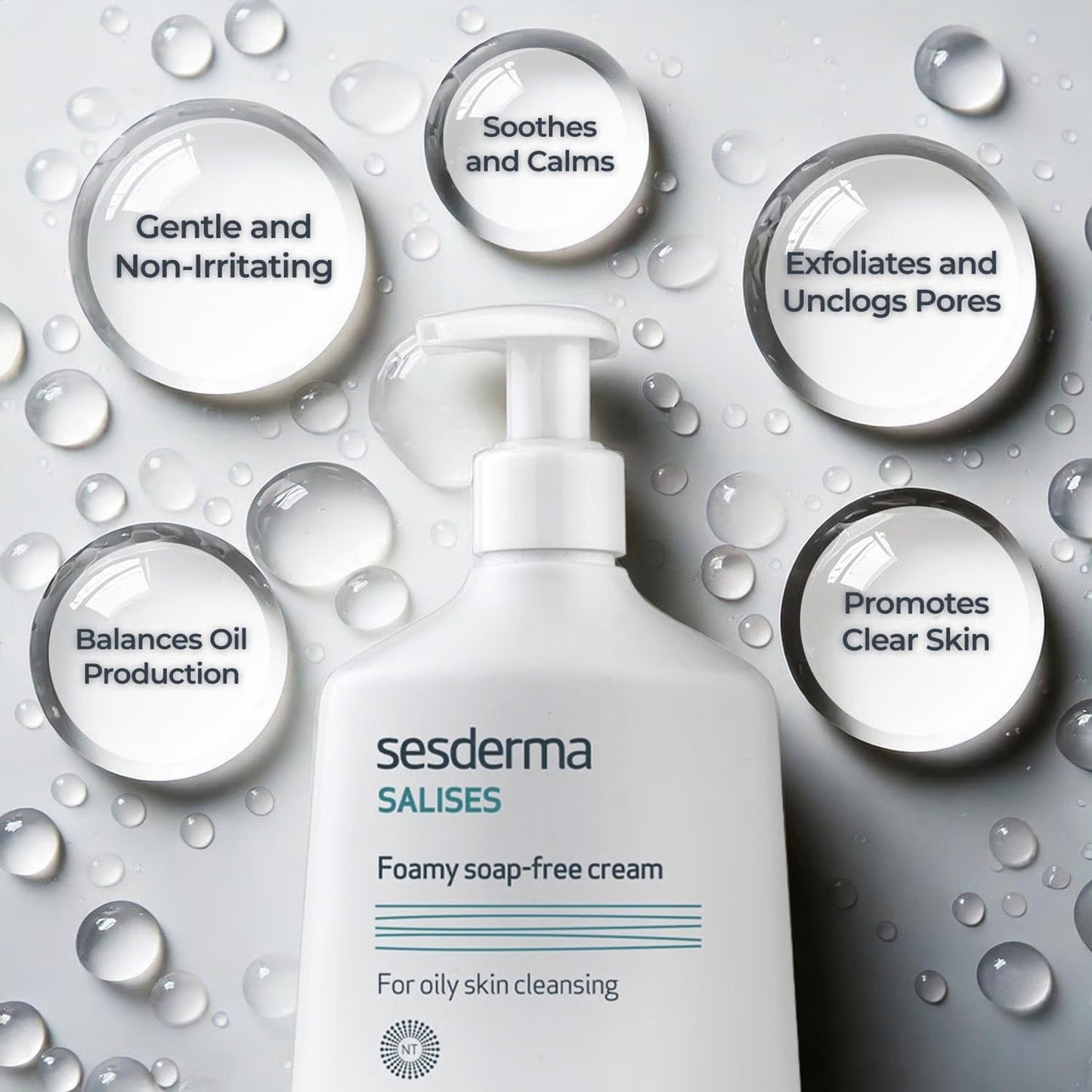 Sesderma SALISES Foamy Soap-Free Cream