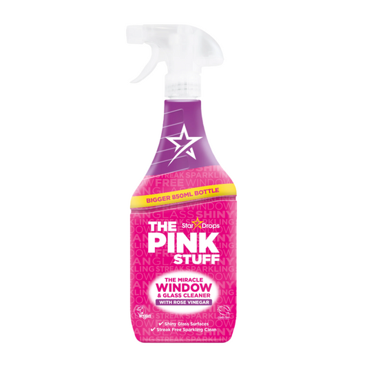 The Pink Stuff Miracle Window Cleaner with Rose Vinegar