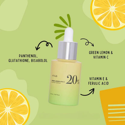 Anua Green Lemon Vita C Blemish Serum